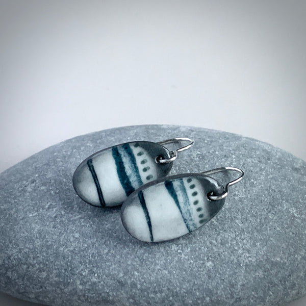 Snow Fields Earrings #1