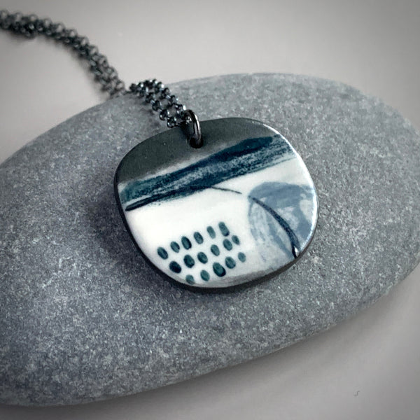 Snow Fields Pendant #1