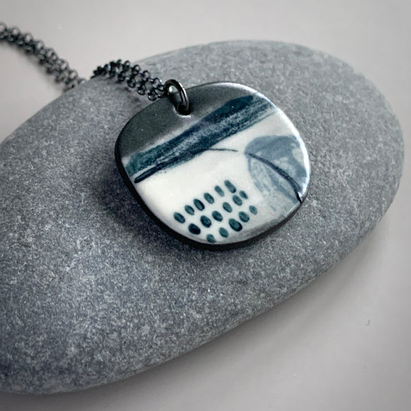 Snow Fields Pendant #1