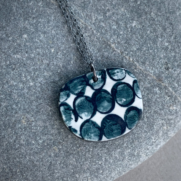 Printed Spots Necklace