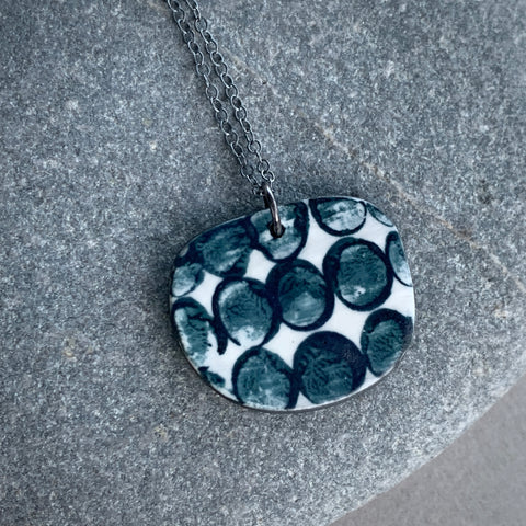 Printed Spots Necklace