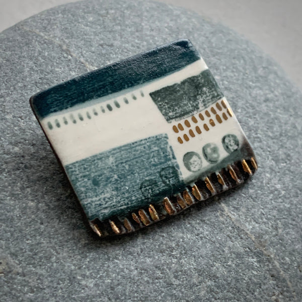 Landscape Brooch #10