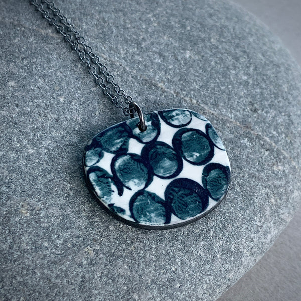 Printed Spots Necklace