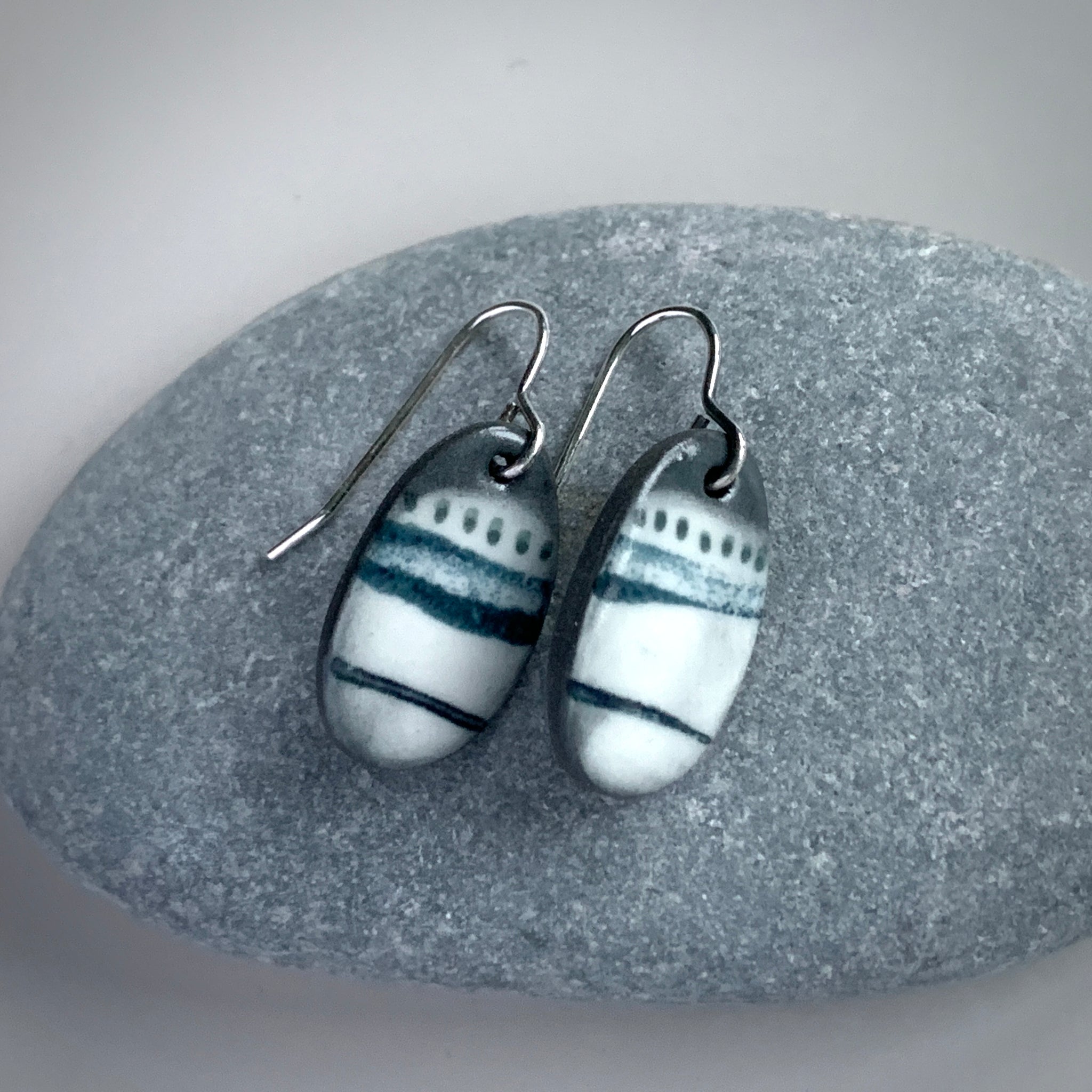 Snow Fields Earrings #1